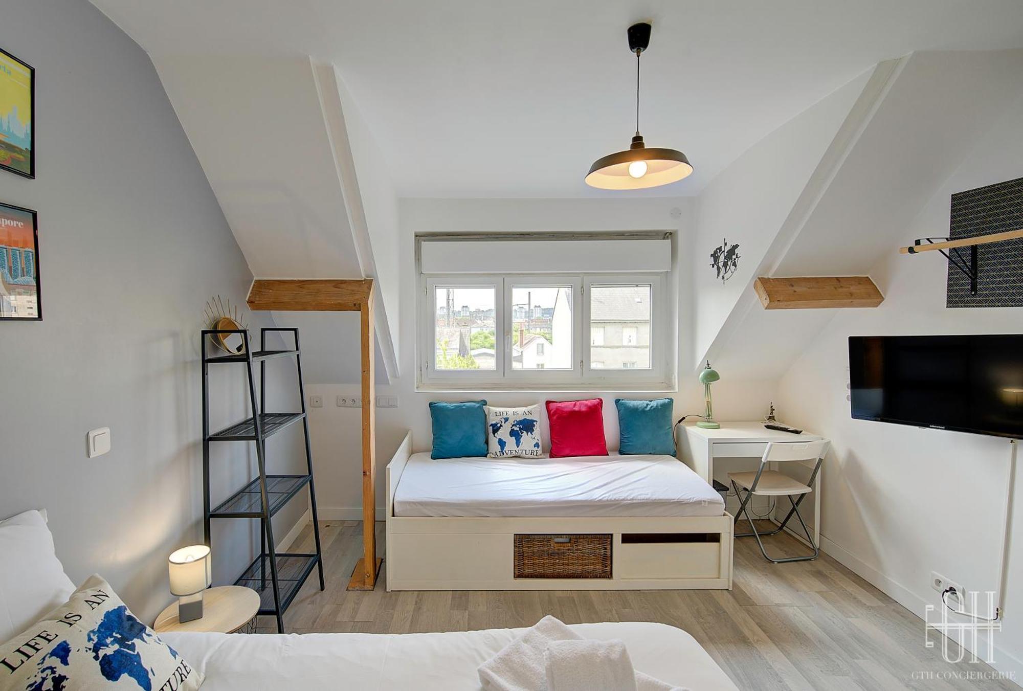 Apartamento Le Qg Tours Exterior foto
