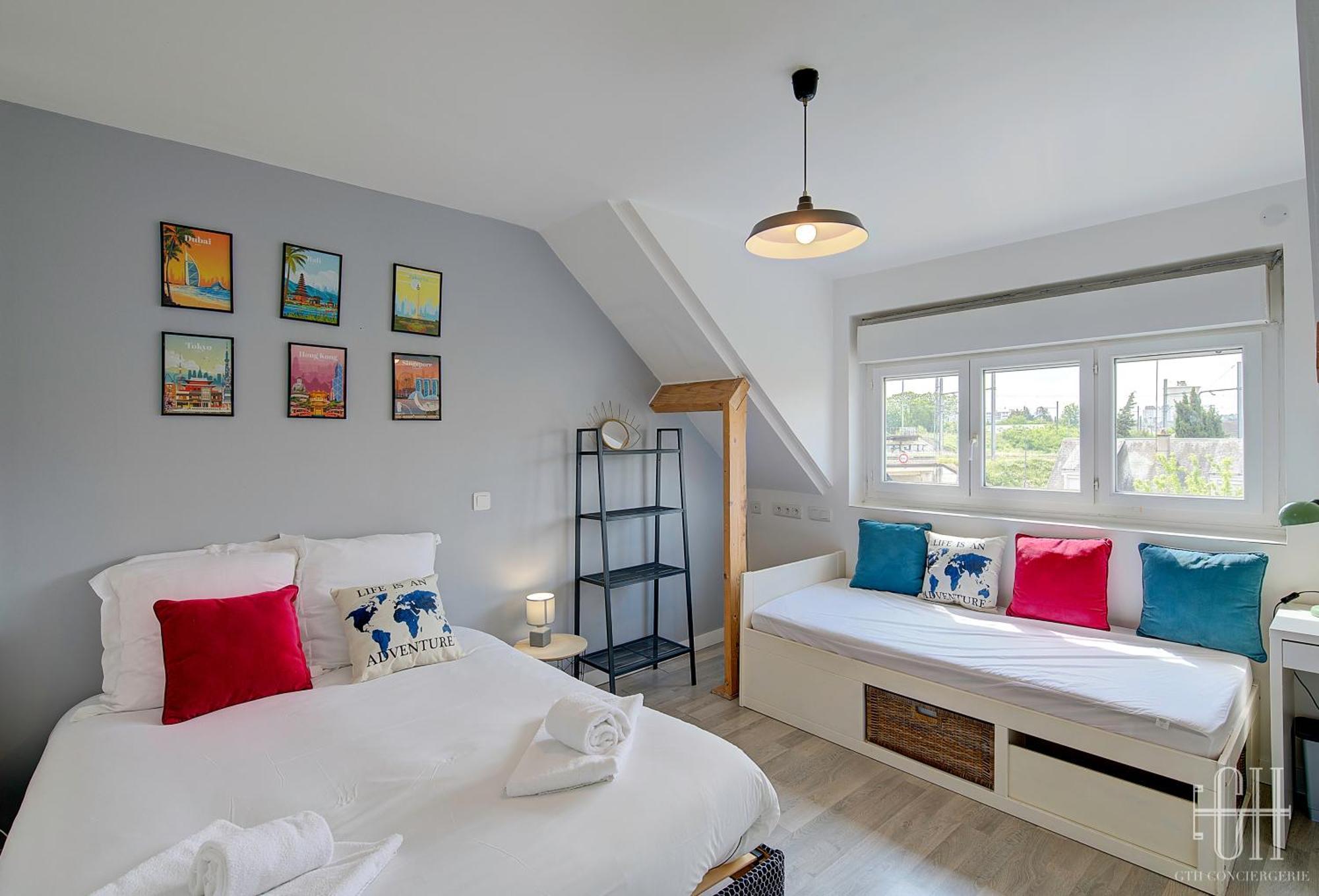 Apartamento Le Qg Tours Exterior foto